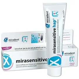 Miradent Mirasensitive hap+ Zahncreme 50 ml