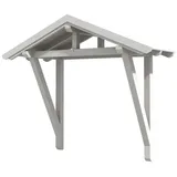 SKANHOLZ Vordach Stralsund Typ 2 2,5 m weiß