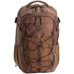 Sportrucksack DISCOVERY "Outdoor", Gr. B: 15.5cm, braun, Nylon, casual, Rucksäcke, aus Nylon-Material