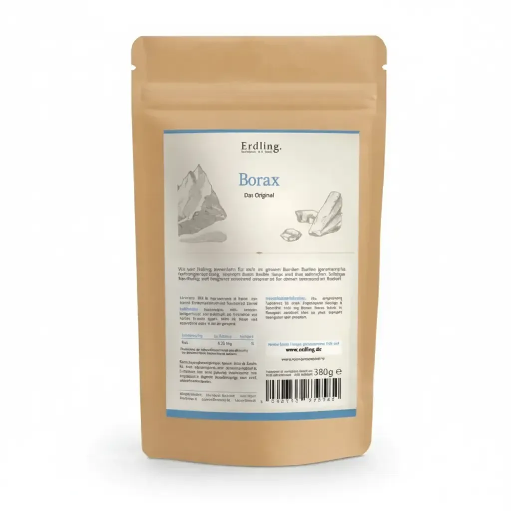 Borax Pulver Natriumtetraborat rein vegan Erdling 380 g