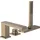 Hansgrohe Tecturis E 3-Loch Einhebel-Wannenrandmischer, mit sBox, Brushed Bronze