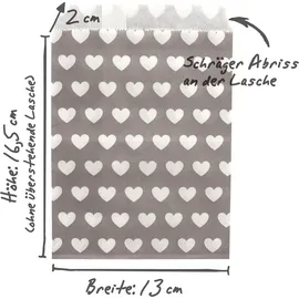 Frau Wundervoll DIY Adventskalender Bescherung taupe Stern 13x16,5cm