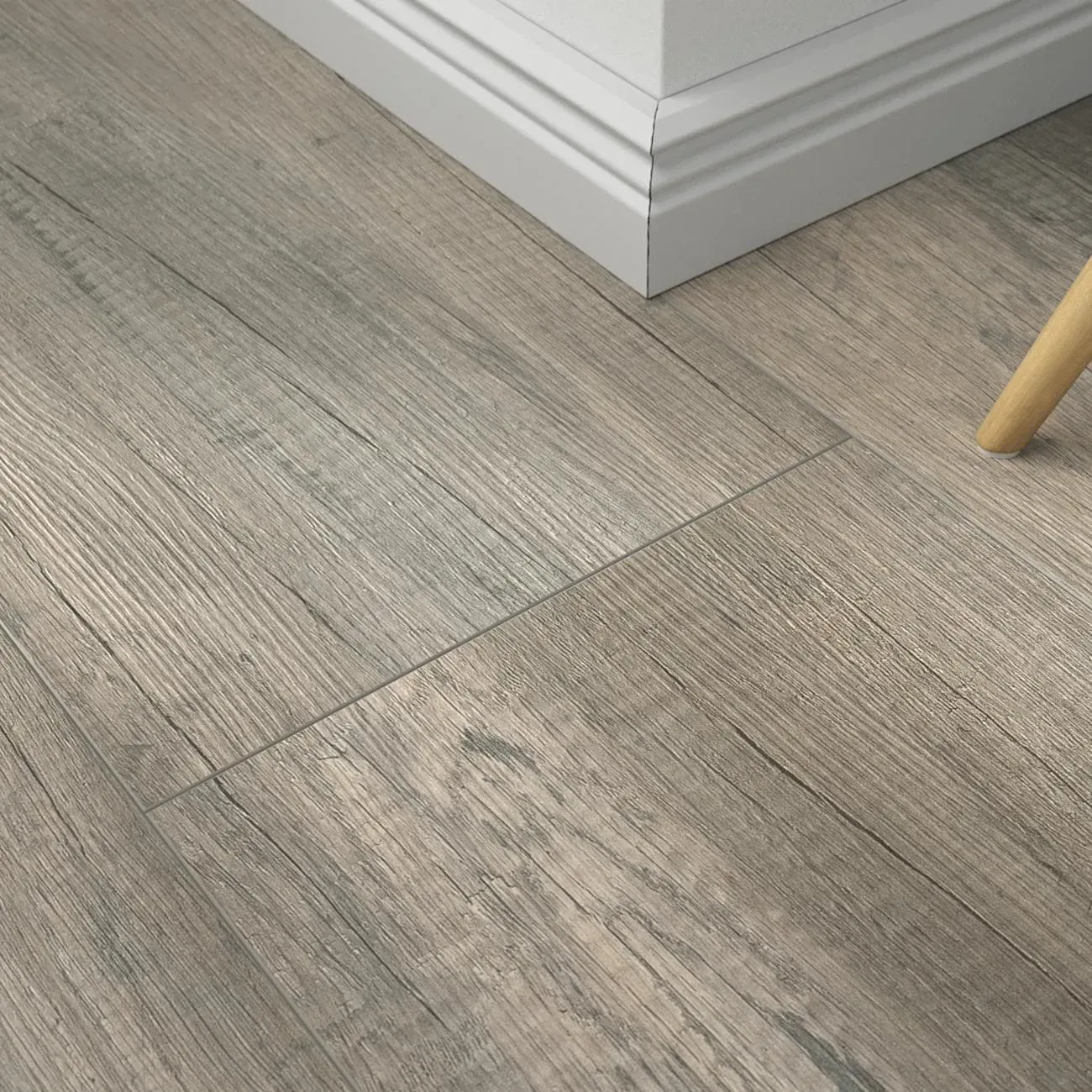 Bioboden Multilayer Sacramento Oak grey – inkl. Dämmung & Fußleisten