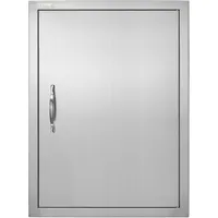 Vevor BBQ Insel Zugangstür 508 x 686 mm Edelstahl Silber