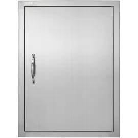 Vevor BBQ Insel Zugangstür 508 x 686 mm Edelstahl Silber