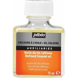 Pebeo, Künstlerfarbe + Bastelfarbe, Raffiniertes Leinöl (75 ml)
