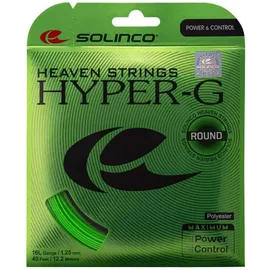 Solinco Hyper-g Round 200 M Tennisrollen Saite - Light Green - 1.30 mm