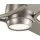 Elstead Lighting Zeus 152 cm Deckenventilator Silber