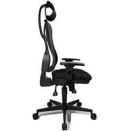 TOPSTAR Head Point SY mit Armlehnen P4 mit Kopfstütze schwarz/schwarz