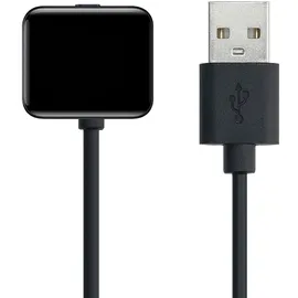 kwmobile USB Kabel Charger kompatibel mit Xiaomi Redmi Watch 2 Lite/Redmi Watch 3 / Band 7 Pro Ladekabel / Smart Watch Ersatzkabel / Fitnesstracker Aufladekabel in Schwarz