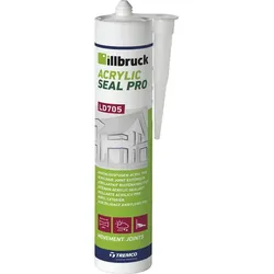 Illbruck Dispersions Acryl Dichtstoff LD705 - Acryl Dichtmasse weiß, 310ml