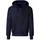 TRIGEMA Sweatjacke "TRIGEMA Sweatjacke mit Kapuze", Herren, Gr. S, blau (navy), 70% Baumwolle, 30% Polyester, Basic, Sweatjacken