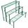 DEMA Blumentreppe Verona 78 x 55 x 65 cm Grün