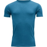 Devold Breeze Merino 150 T-Shirt - Herren blue melange-
