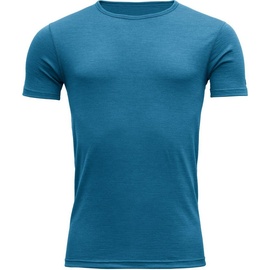 Devold Breeze Merino 150 T-Shirt - Herren blue melange