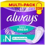 always Slipeinlagen Daily Fresh Normal, normal, ohne Duft, 76 Stück