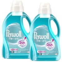 Perwoll Renew Refresh Flüssigwaschmittel (2x25 Wäschen), Hygiene Waschmittel für Weiß- und Buntwäsche, mit geruchsneutralisierender Formel für intensive Frische