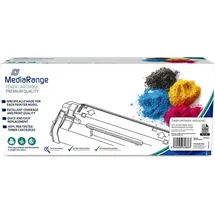 MediaRange Kompatibel zu HP CC530A Schwarz