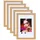 Ideal Trend Bilderrahmen Lifestyle Buche 20x30 cm 5er Set