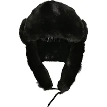 URBAN CLASSICS Nylon Trapper Hat schwarz One Size