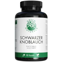 Green Naturals Schwarzer Knoblauch 750mg Vegan Kps