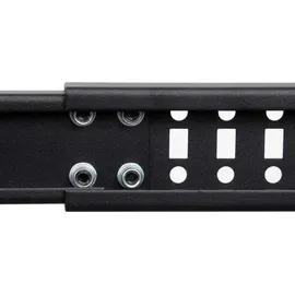 Startech 25HE 4-Pfosten Server Rack, 19 Zoll Open Frame Serverrack, 101cm Montagetiefe, 544kg Traglast, mobil oder Bodenmontage