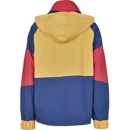 Starter Black Label Funktionsmantel Multicolored Logo Blau/Gelb/Rot S