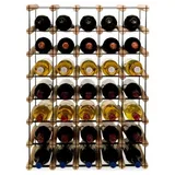 Proregal Weinregal Natur, Holz, Kiefer, Rechteckig, 52.5x72.5x24.5 cm, Wohnzimmer, Regale, Weinregale