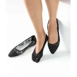 VIVANCE Feinfüßlinge 3 Paare Schwarz 35-38