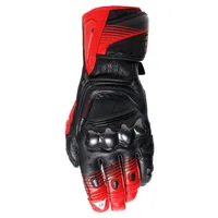 Dainese Fiero Metal, Handschuhe - Schwarz/Rot/Weiß - L