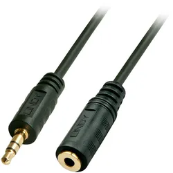 Lindy 35652 Audio-Kabel 2 m 3.5mm Schwarz