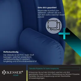 Kesser Luxe Hängesessel Blau