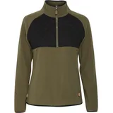 Oxmo OXMalita Damen, Fleecejacke, L, Dusty olive), (180515) | Gr.: