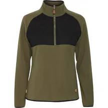 Oxmo OXMalita Damen, Fleecejacke, L, Dusty olive), (180515) | Gr.: