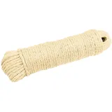 BÜRSTENMANN 3x Bürstenmann Wäscheleine, Wäscheständer, Beige