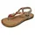 2GO FASHION Sandale Damen Gold/Beige 41