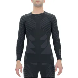 UYN Resilyon langarm Funktionsshirt mit Rundhals Herren black/anthracite L/XL
