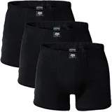 CECEBA Pants, Vorteilspack - Basic, Baumwoll-Stretch, einfarbig, M-3XL Schwarz L Pack