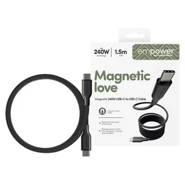Panzer Glass USB-C auf USB-C 1,5 m Schwarz
