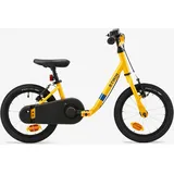 Kinderfahrrad 2-in-1 Laufrad 14 Zoll Discover 500 gelb 14"