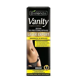 Bielenda Vanity Professional Laser Expert Kit für die präzise Enthaarung der Bikinizone 100ml
