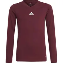 adidas Team Base Longsleeve Kinder - rot 116