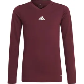 adidas Team Base Longsleeve Kinder - rot 116