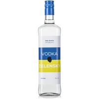 Zelensky Vodka – VODKA 4 PEACE, 100% Profits to Ukraine, 70 cl Premium Vodka