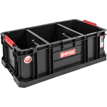 QBRICK SYSTEM TWO Box 200 flex Werkzeugkoffer Korb mit Trennwänden