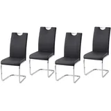 Hti-Living HTI-Line Schwingstuhl KellyC PU 4er