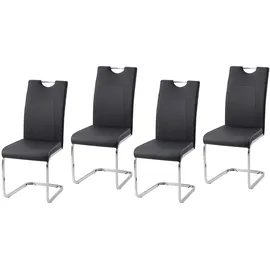 Hti-Living HTI-Line Schwingstuhl KellyC PU 4er