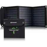 Bresser Mobiles Solar-Ladegerät monokristallin 40 W