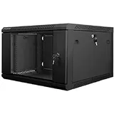 LANBERG WF01-6606-10B Rack 6U Wandmontiertes Regal Schwarz