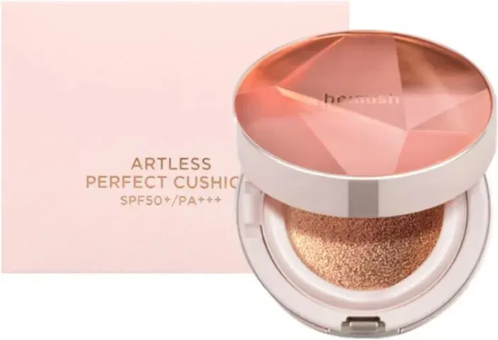 Heimish Artless Perfect Cushion mit Lichtschutzfaktor 50+, Farbton 25 Medium Beige - 13g X 2
